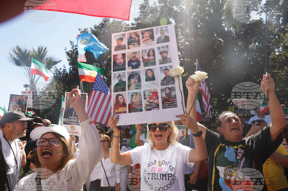 Iran US Israel Protests