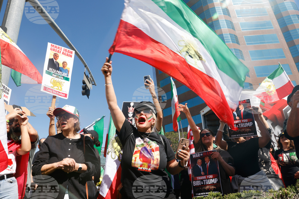 Iran US Israel Protests