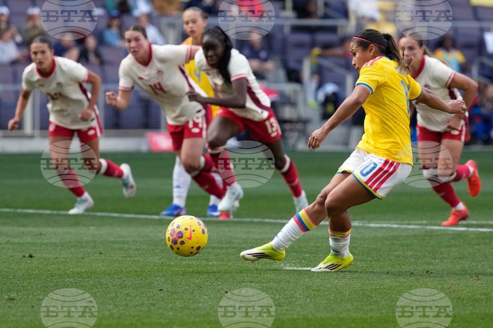 SheBelieves Cup Colombia Canada Soccer