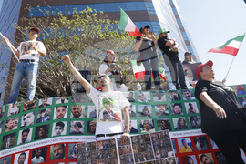 Iran US Israel Protests