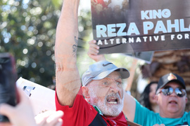 Iran US Israel Protests