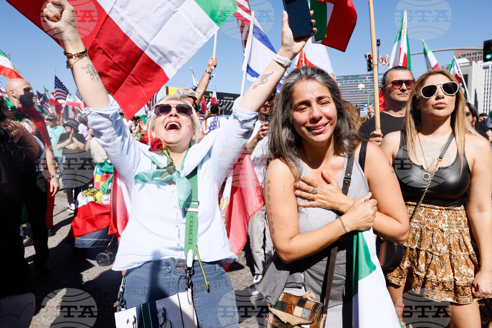 Iran US Israel Protests