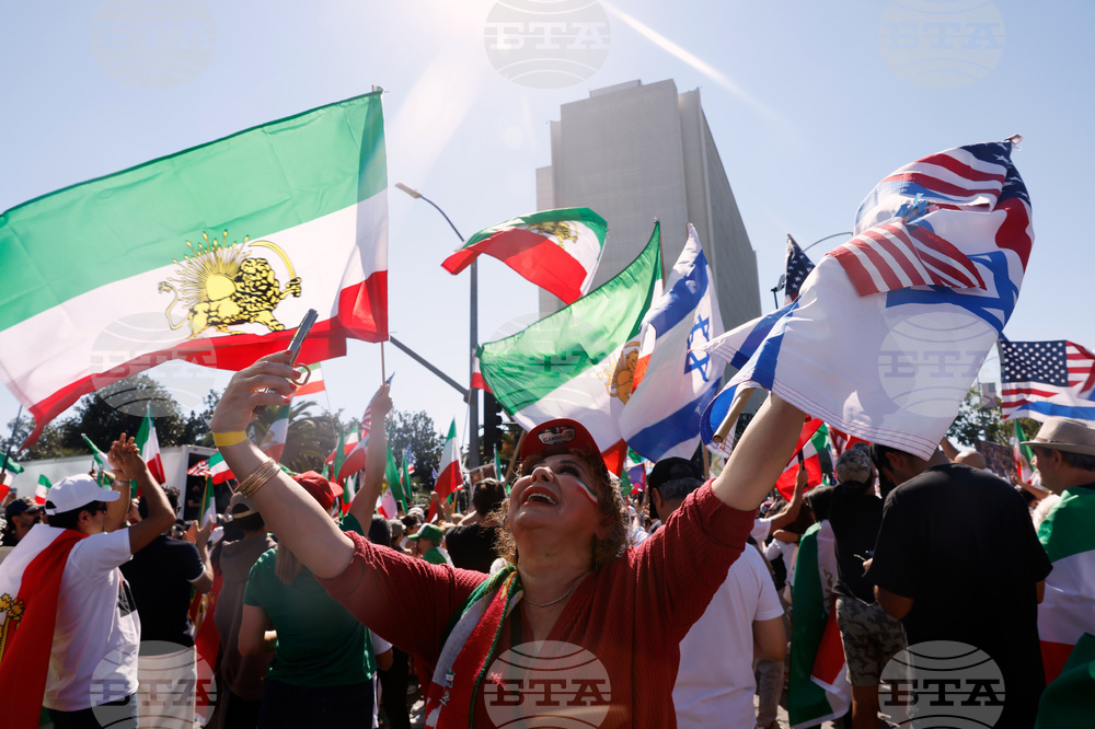 Iran US Israel Protests