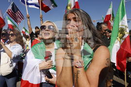 Iran US Israel Protests