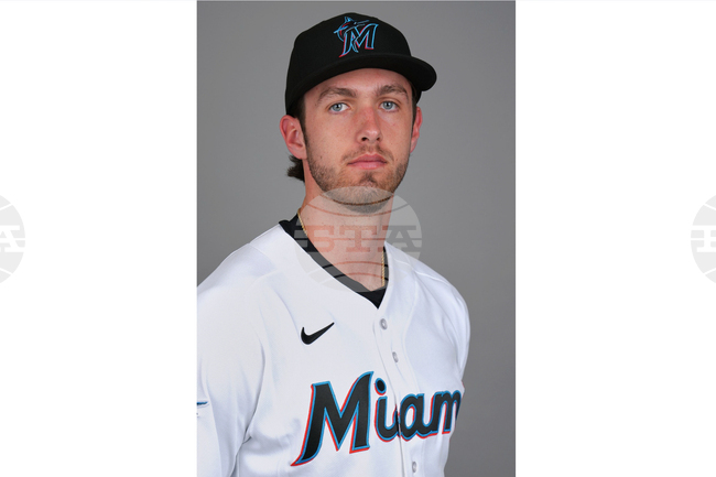 Marlins White Baseball