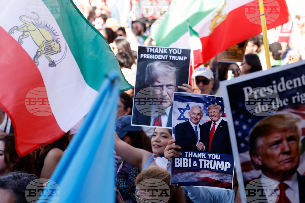 Iran US Israel Protests