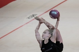 Художествена гимнастика - тренировка - Стилияна Николова