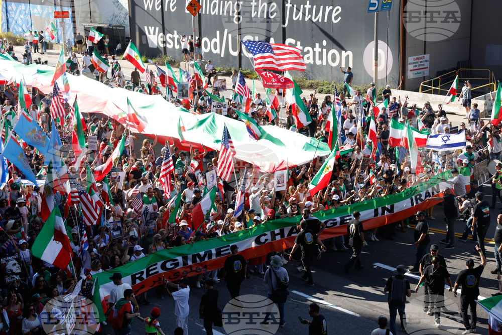 Iran US Israel Protests