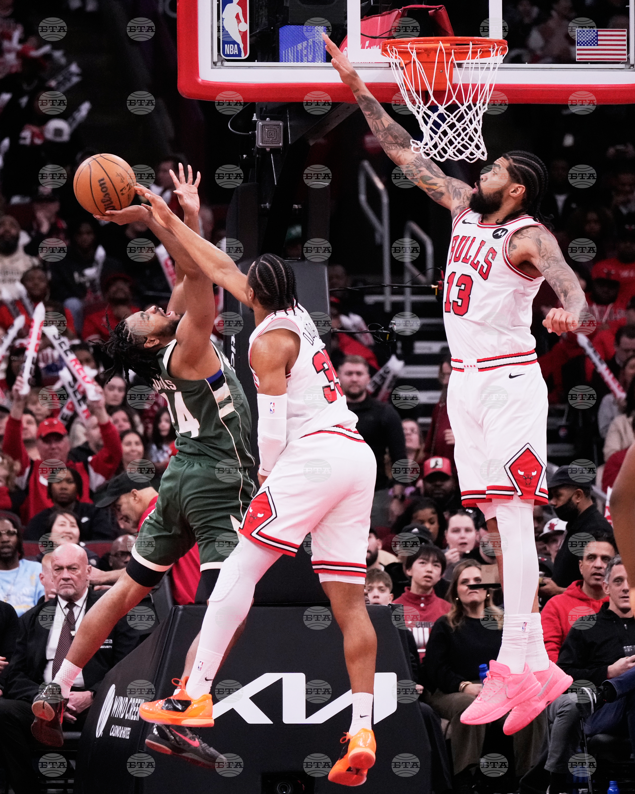 Bucks Bulls Basketball