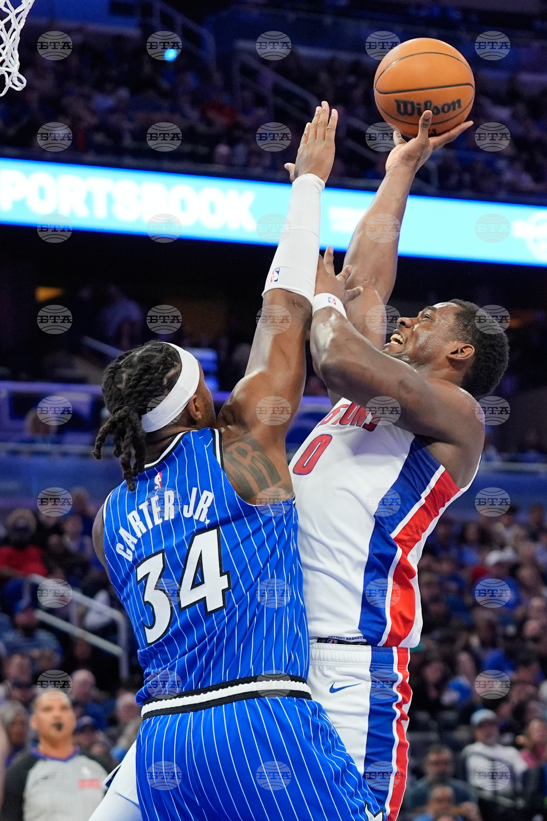 Pistons Magic Basketball