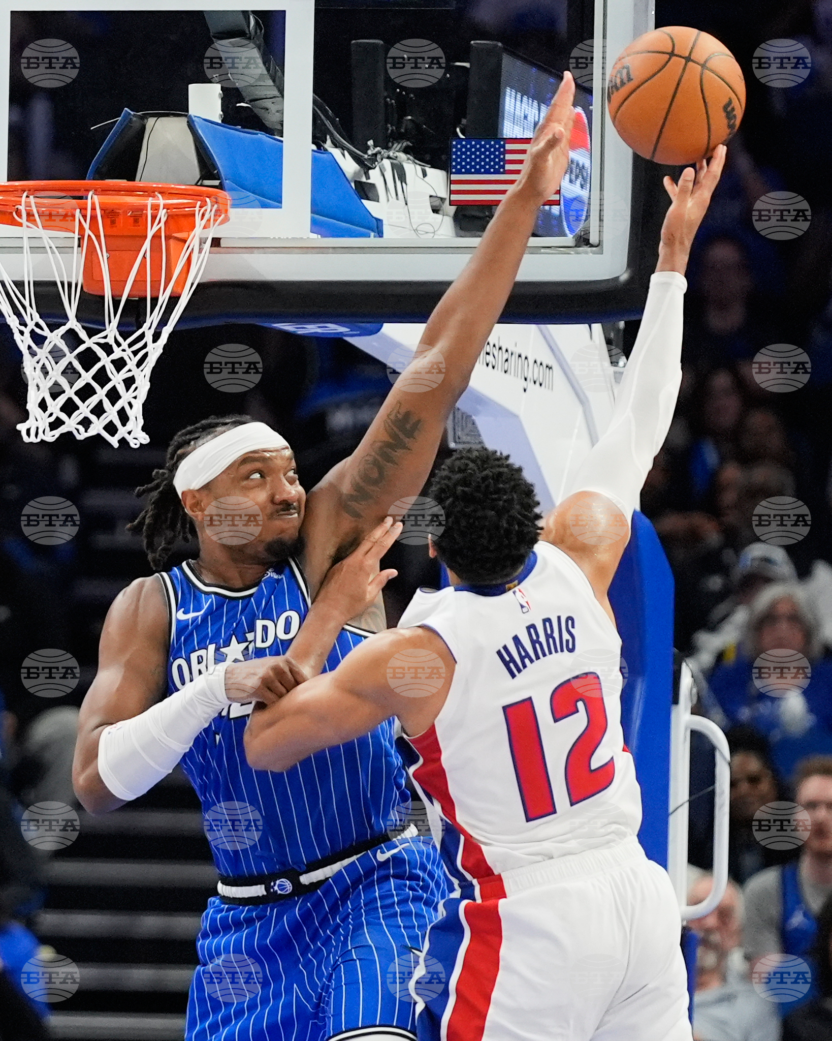 Pistons Magic Basketball