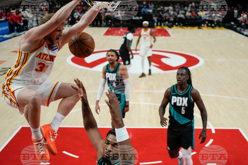 Trail Blazers Hawks Basketball