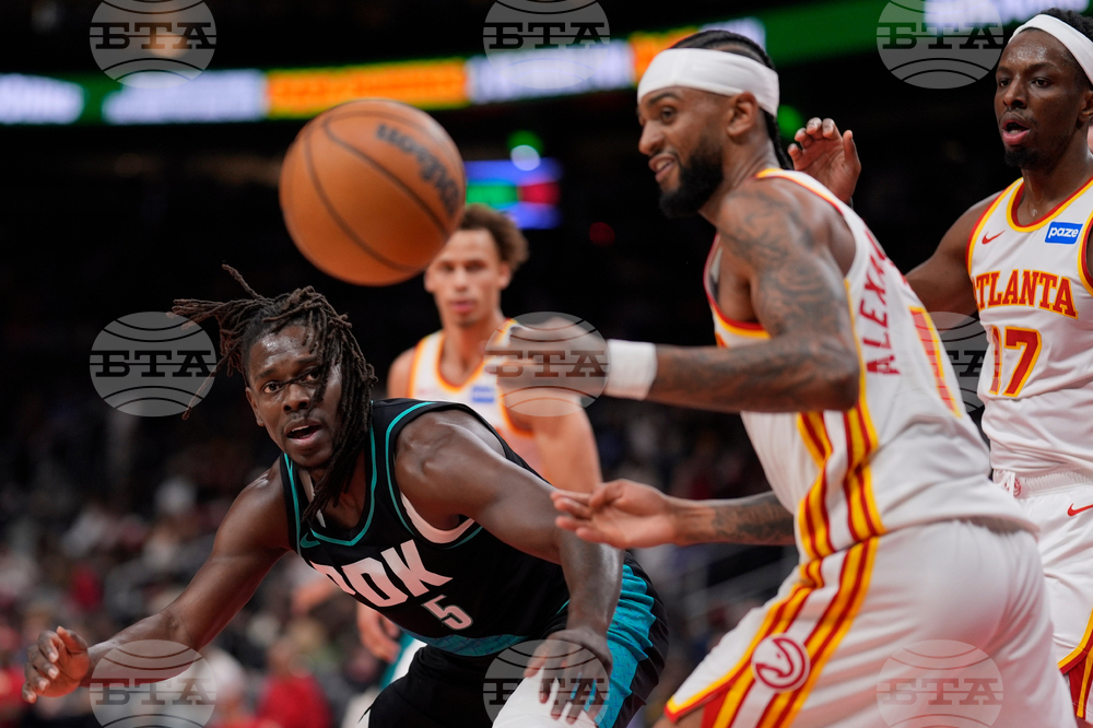 Trail Blazers Hawks Basketball