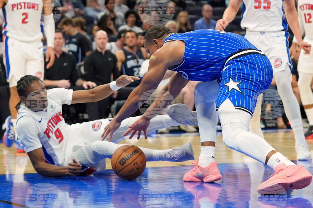 Pistons Magic Basketball