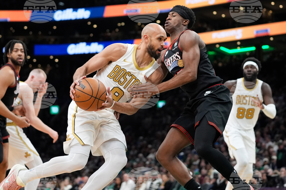 76ers Celtics Basketball