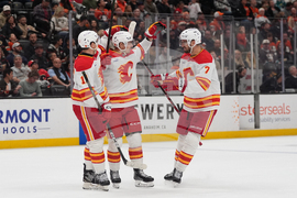 Flames Ducks Hockey