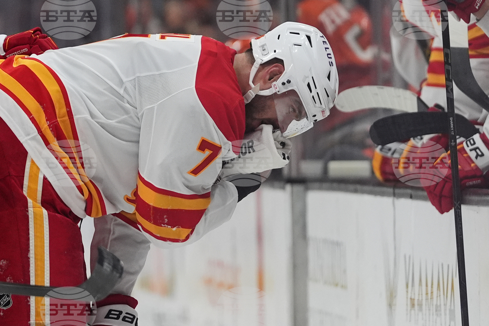 Flames Ducks Hockey
