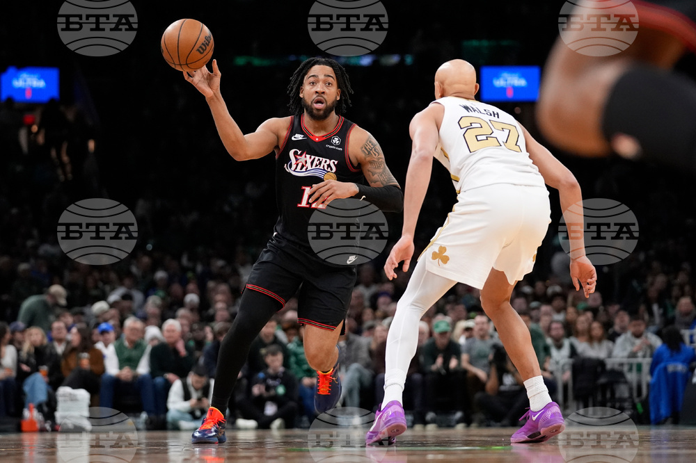 76ers Celtics Basketball