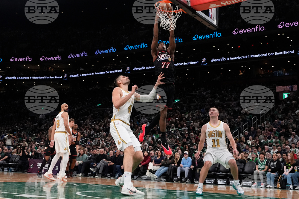 76ers Celtics Basketball