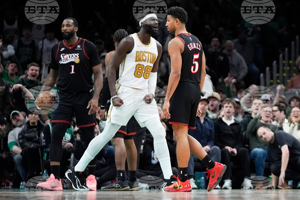 76ers Celtics Basketball