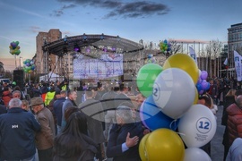 Коалиция „Продължаваме Промяната - Демократична България“ - предизборна кампания - закриване