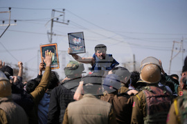 India US Israel Iran Protest