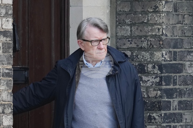 Britain Epstein Mandelson