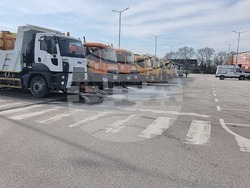 Пловдив - улици - пролетно миене