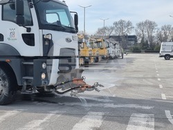 Пловдив - улици - пролетно миене