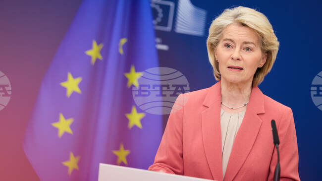Единственото трайно решение е дипломатическо, каза Фон дер Лайен след събитията в Близкия изток от последните дни