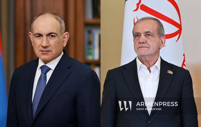 АРМЕНПРЕС: Премиерът на Армения изпрати съболезнователна телеграма на президента на Иран