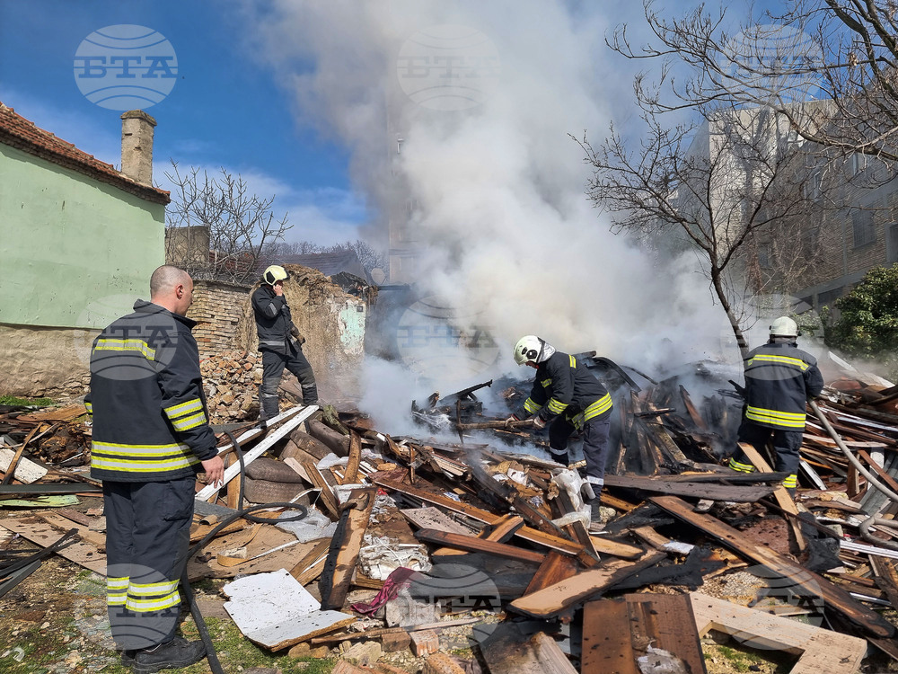 Варна - пожар