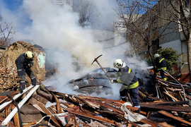 Варна - пожар