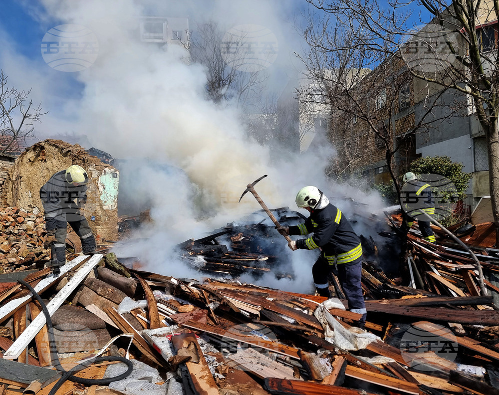 Варна - пожар