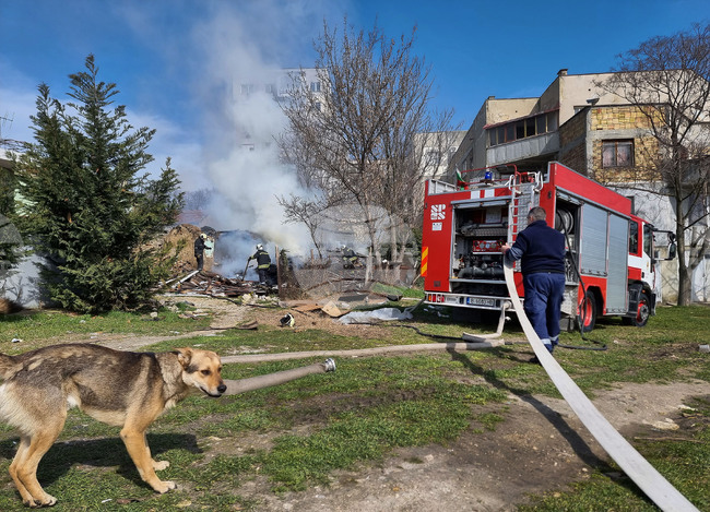 Варна - пожар