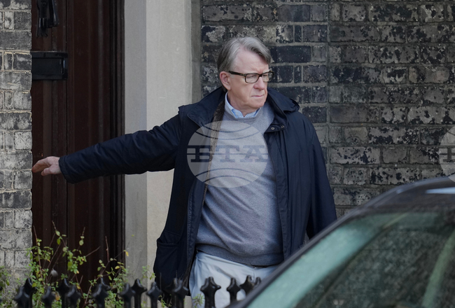 APTOPIX Britain Epstein Mandelson
