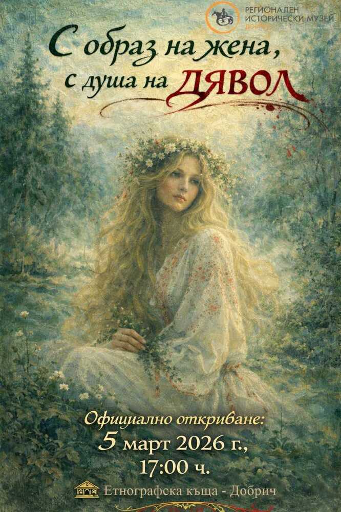 Изложбата „С образ на жена, с душа на дявол“ ще бъде открита в Етнографската къща в Добрич