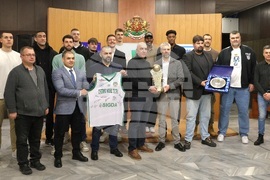 Варна - Благомир Коцев - баскетболисти от „Черно море - Тича“ - среща