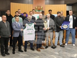 Варна - Благомир Коцев - баскетболисти от „Черно море - Тича“ - среща