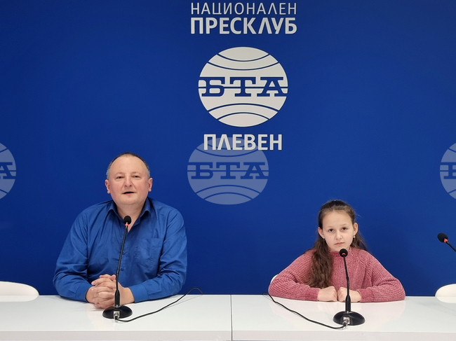Национален пресклуб на БТА Плевен - пресконференция - детски подкаст