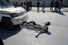 APTOPIX India US Israel Iran Protest