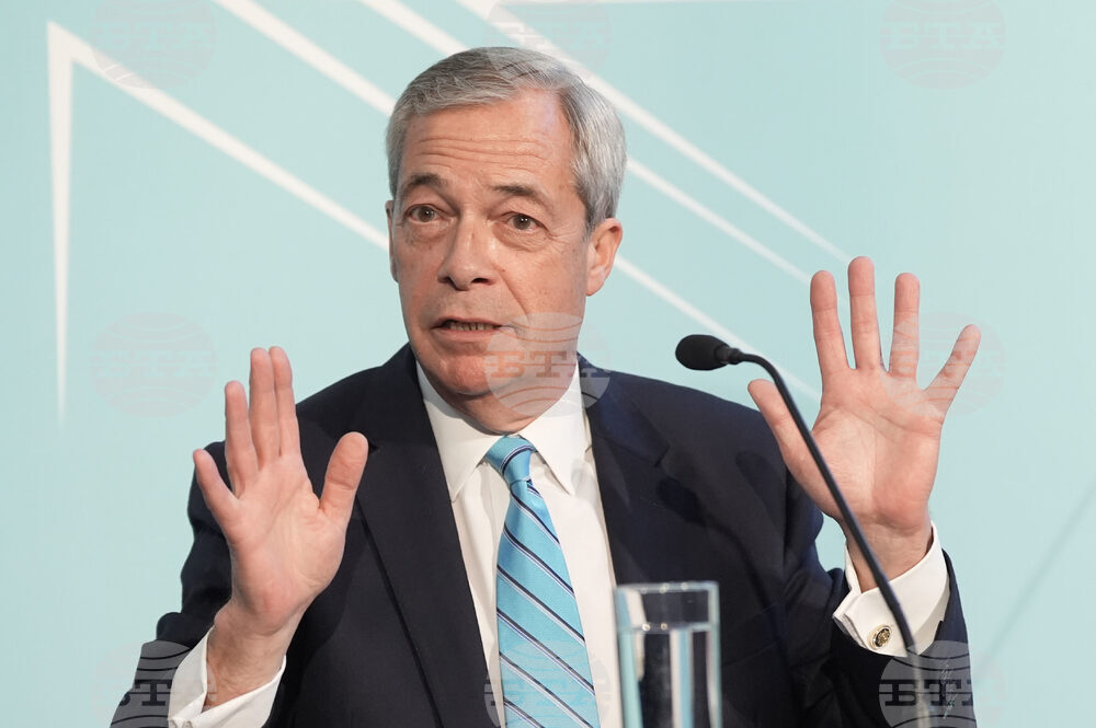 Партията на Найджъл Фараж получи второ голямо дарение от инвеститор в криптовалути 