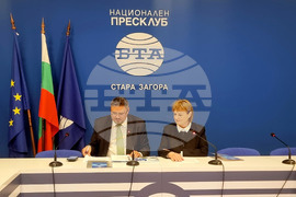 Национален пресклуб на БТА - Стара Загора - договор за сътрудничество - подписване