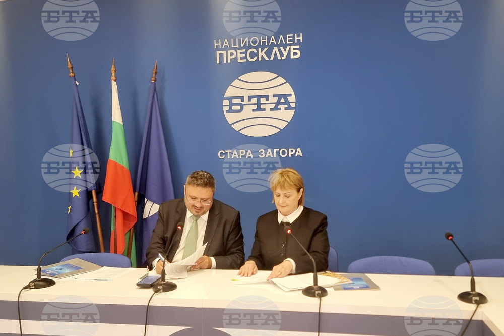 Национален пресклуб на БТА - Стара Загора - договор за сътрудничество - подписване