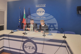 Национален пресклуб на БТА - Стара Загора - договор за сътрудничество - подписване