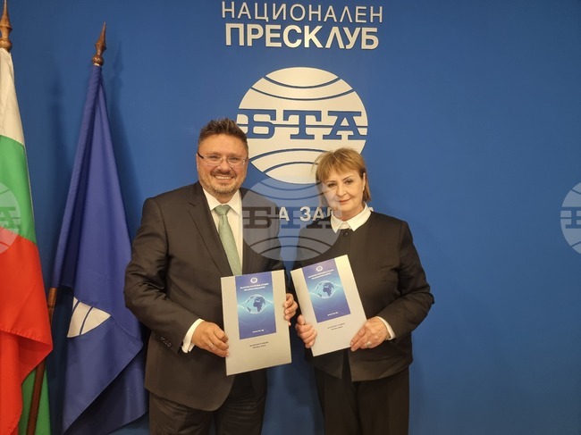 Национален пресклуб на БТА - Стара Загора - договор за сътрудничество - подписване