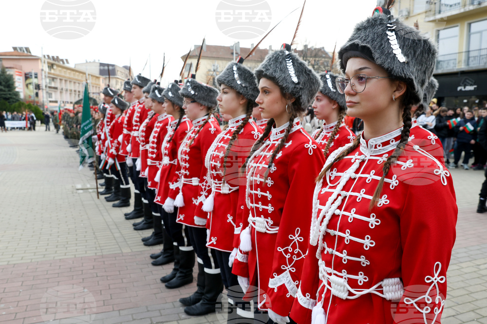 Казанлък - тържествена заря-проверка