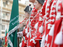 Казанлък - тържествена заря-проверка