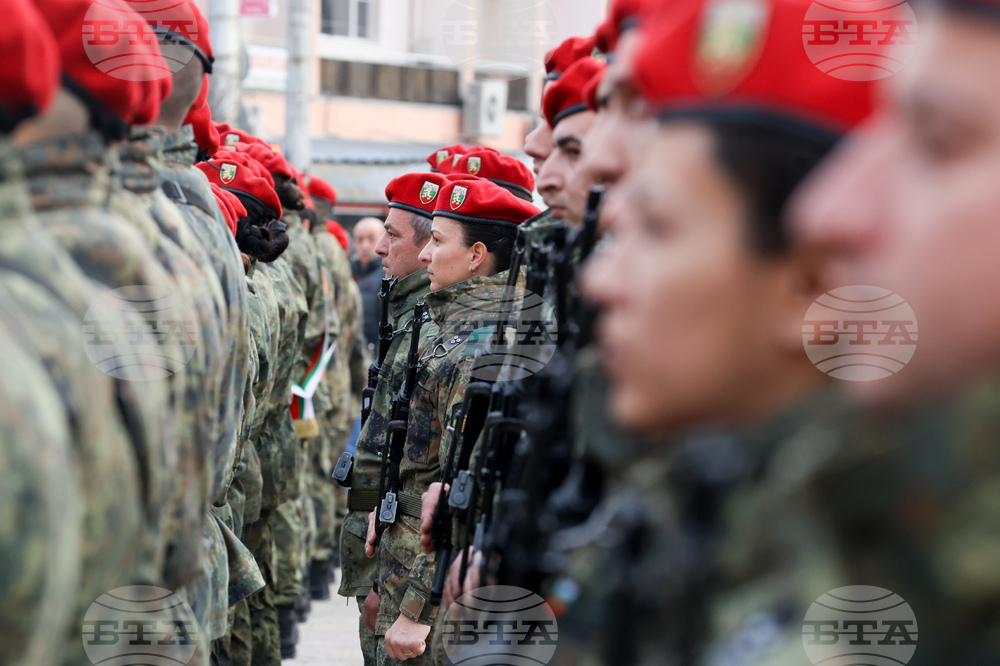 Казанлък - тържествена заря-проверка