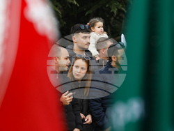 Казанлък - тържествена заря-проверка